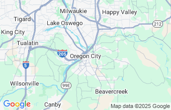 Map of Oregon City