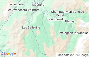 Map of Meribel
