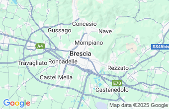 Map of Brescia