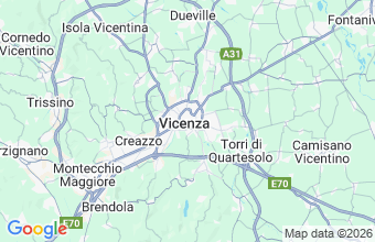 Map of Vicenza