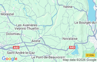 Map of Champagneux