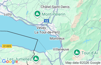 Map of Montreux