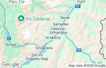 Map of St Moritz