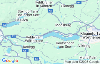 Map of Portschach