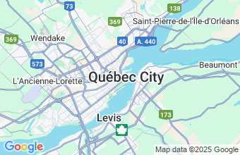 Map of Quebec
