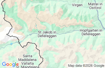 Map of St Jakob In Defereggen