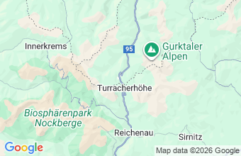 Map of Turrach-Turracherhoehe