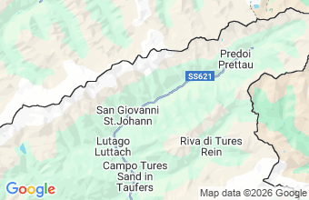 Map of St. Johann im Ahrntal