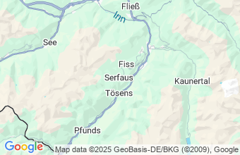Map of Serfaus