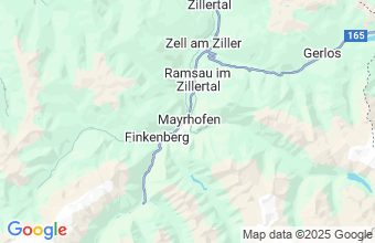 Map of Mayrhofen