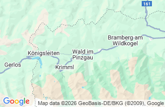 Map of Wald Im Pinzgau