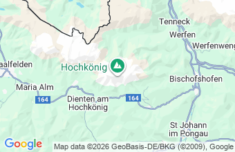 Map of Dienten am Hochkonig