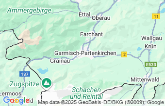 Map of Garmisch Partenkirchen
