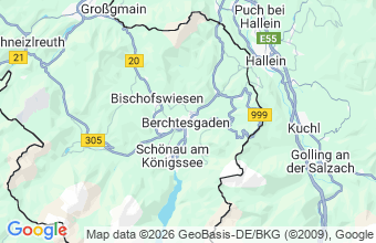 Map of Berchtesgaden