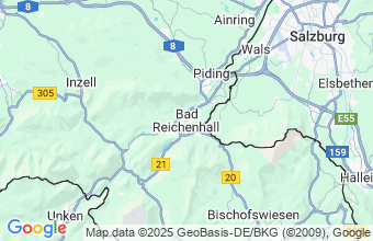 Map of Bad Reichenhall