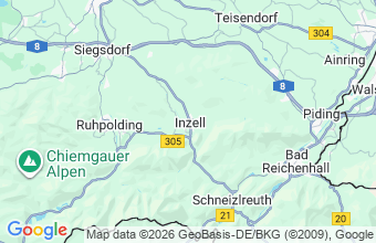 Map of Inzell