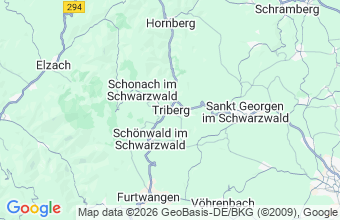 Map of Triberg