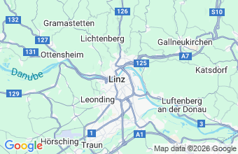 Map of Linz