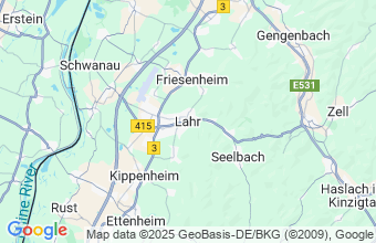 Map of LAHR
