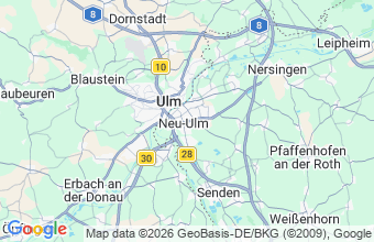 Map of Neu Ulm