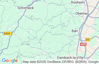 Map of Le Hohwald