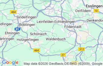 Map of Steinenbronn