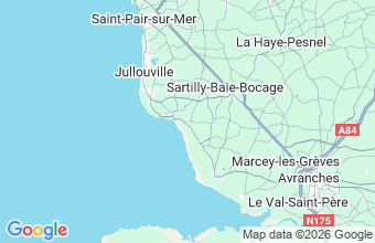 Map of Saint Jean Le Thomas