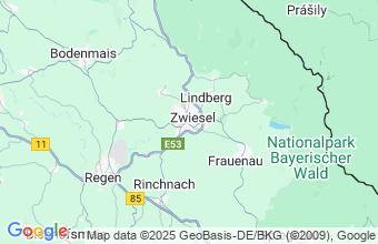 Map of Zwiesel