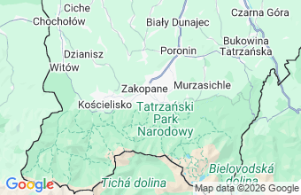 Map of Zakopane