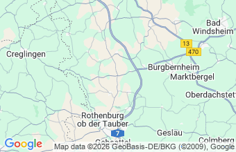 Map of Reichelshofen