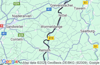 Map of Ehnen