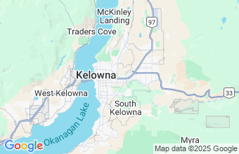 Map of Kelowna