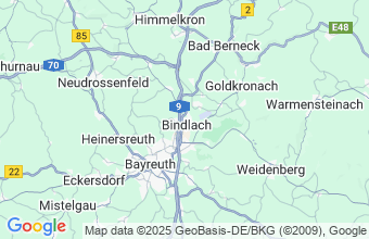 Map of Bindlach