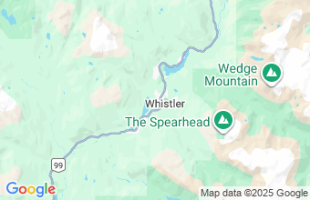 Map of Whistler