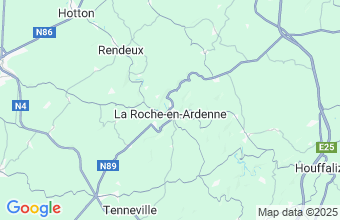 Map of La Roche En Ardenne