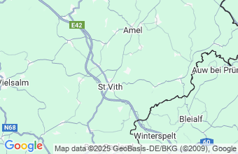 Map of Sankt Vith