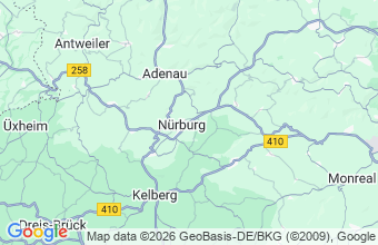 Map of Nuerburgring