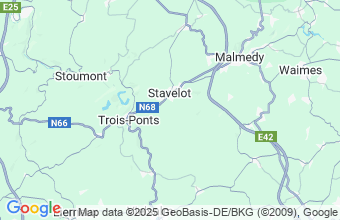 Map of Stavelot