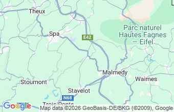 Map of Francorchamps