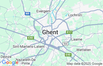 Map of Ghent