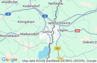 Map of Gorlitz