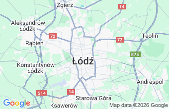 Map of Lodz