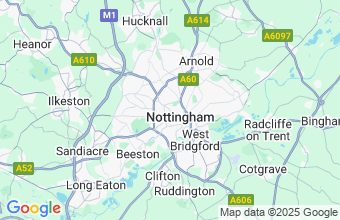 Map of Nottingham