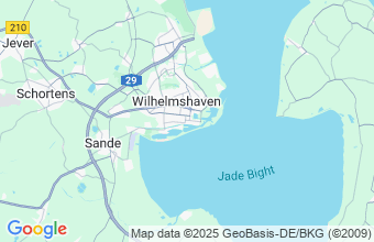 Map of Wilhelmshaven