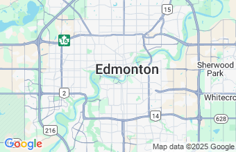 Map of Edmonton