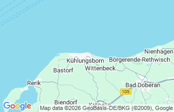 Map of Kuehlungsborn