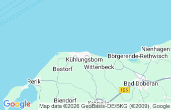 Map of Kuhlungsborn