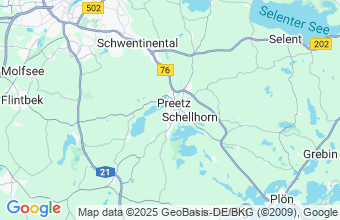 Map of Preetz