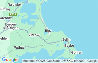 Map of Binz
