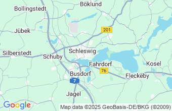 Map of Schleswig